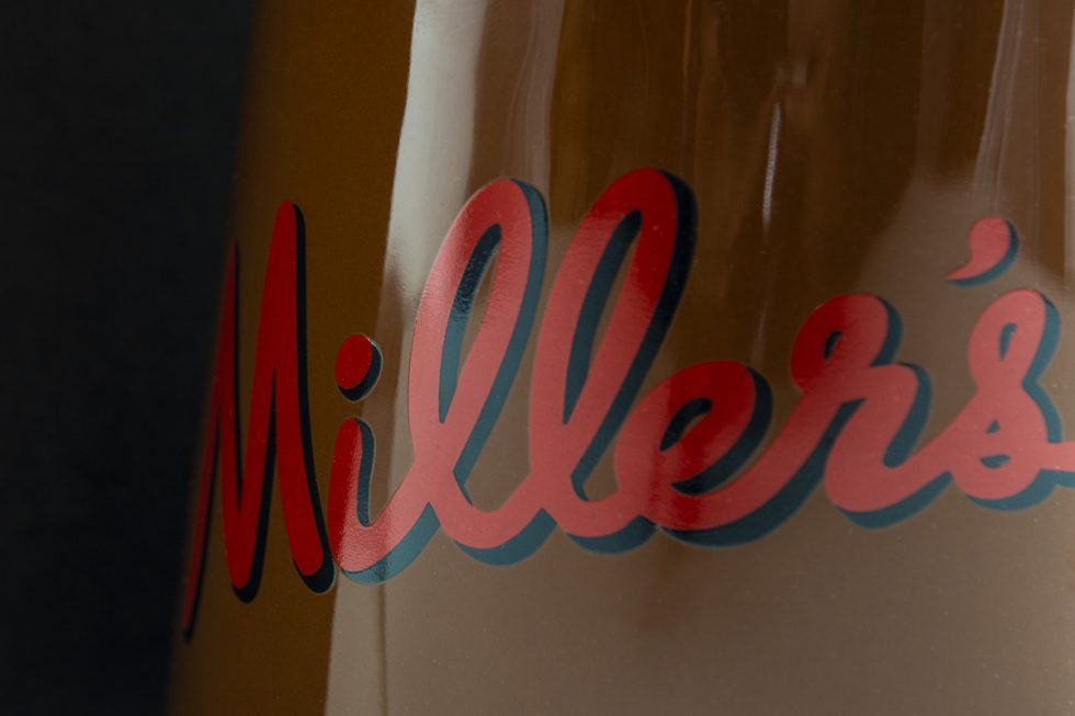 Brown Ceramic Jug Miller's Coffee