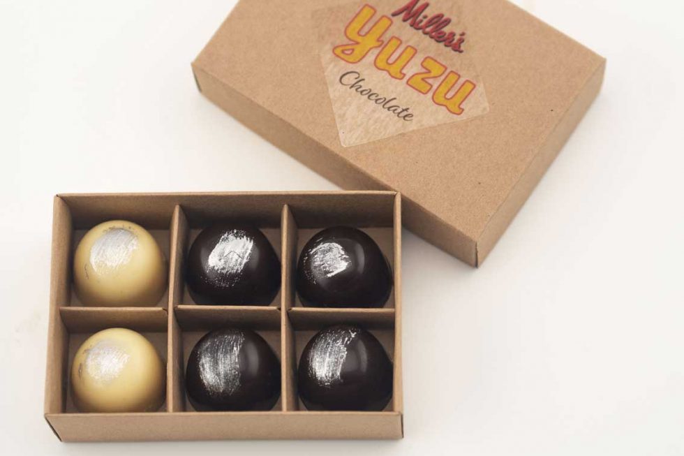 Yuzu Chocolates Miller's Coffee